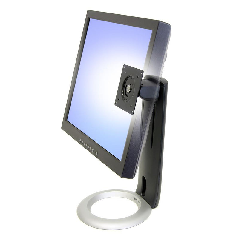 Ergotron Neo-Flex Monitor Standfuß für einen Monitor bis 7,2 kg schwarz/silber