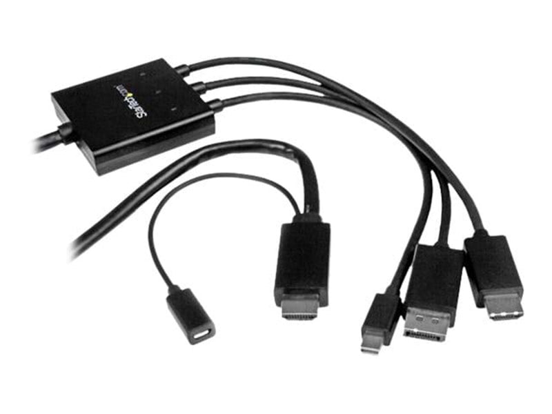 StarTech.com HDMI DisplayPort or Mini DisplayPort to HDMI Adapter Cable