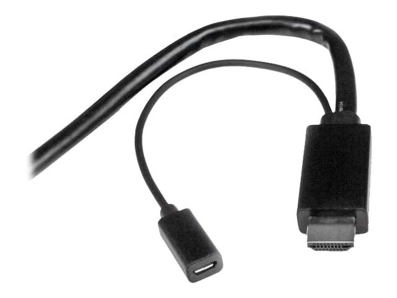 StarTech.com HDMI DisplayPort or Mini DisplayPort to HDMI Adapter Cable