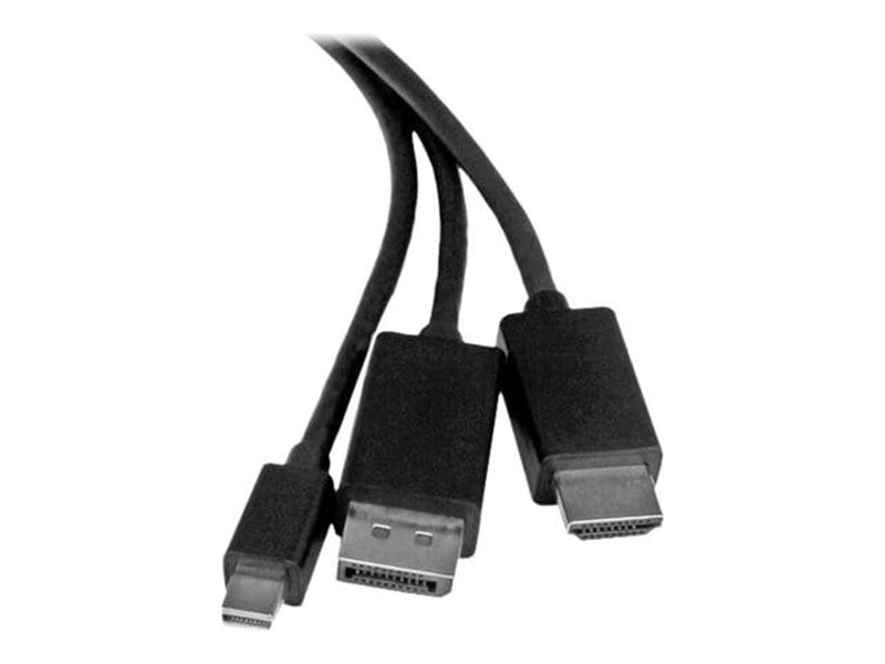 StarTech.com HDMI DisplayPort or Mini DisplayPort to HDMI Adapter Cable