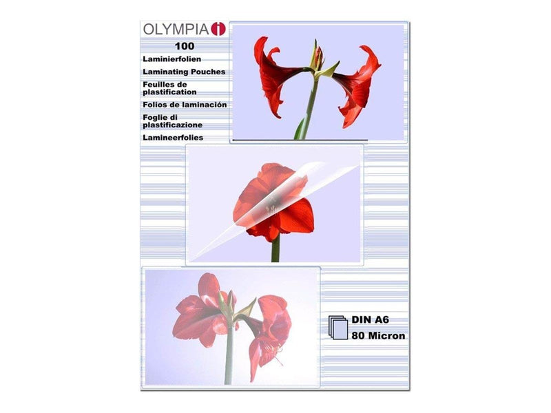 Olympia - 100 pcs. - A6 - lamination film