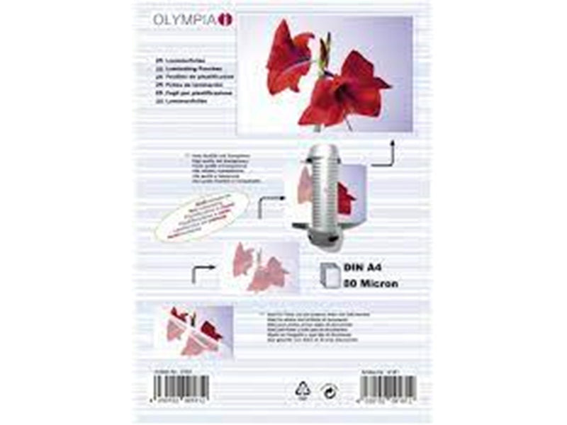 Olympia - laminated tape - 25 pcs. - A4