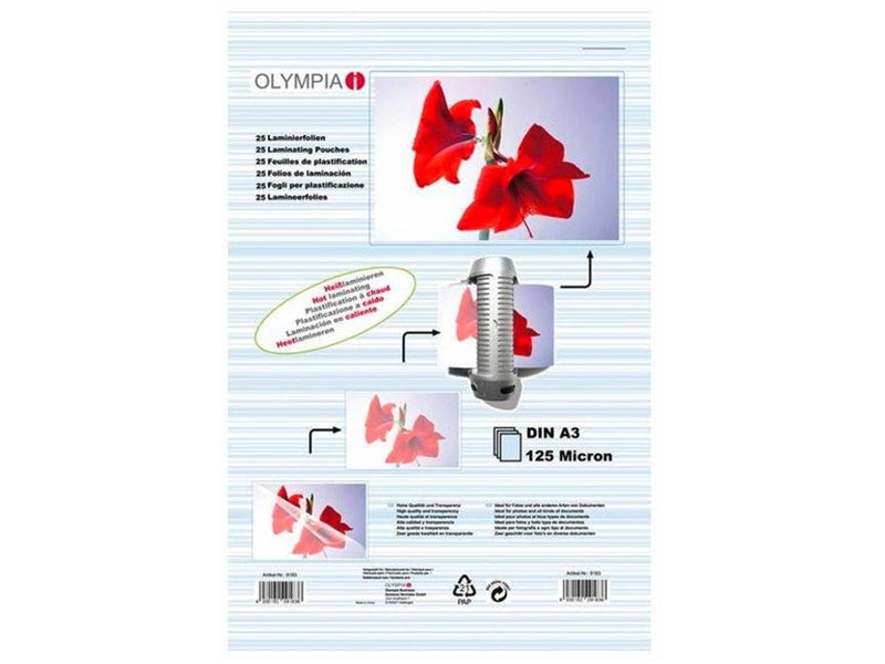 Olympia - laminated tape - 25 pcs. - A3