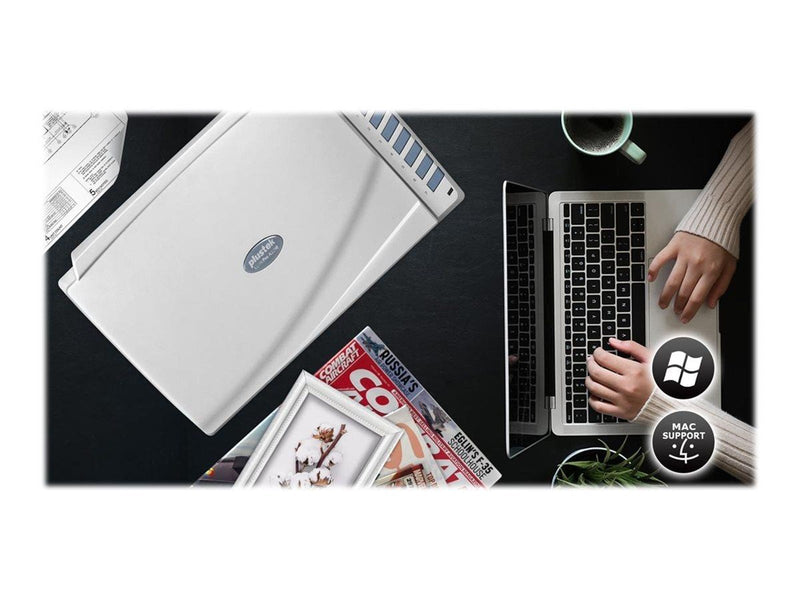 Plustek OpticPro A320E - Flatbed-scanner - CCD - A3 - 800 dpi - op til 2500 scanninger pr. dag - USB 2.0