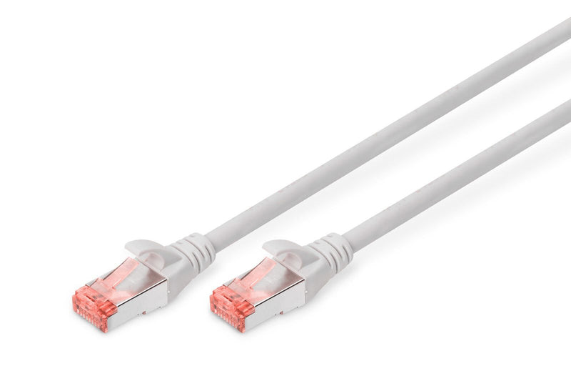 DIGITUS Patch-Kabel RJ-45 (M) zu RJ-45 (M) 2m Kupfer S/FTP Cat 6 grau (DK-1644-020)