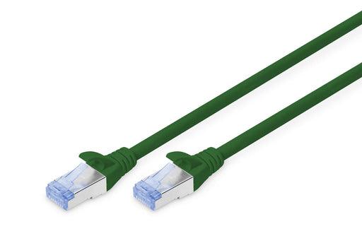 DIGITUS Patch-Kabel RJ-45 (M) zu RJ-45 (M) 2m CCA SF/UTP Cat 5e grün (DK-1532-020/G)