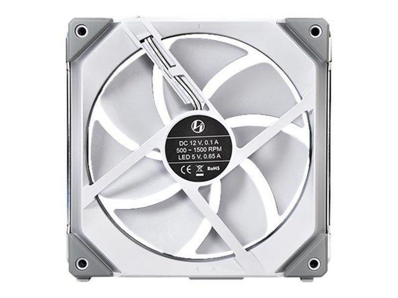 Lian Li UNI FAN SL140 - Gehäuselüfter - 140mm - Weiß - 30 dBA