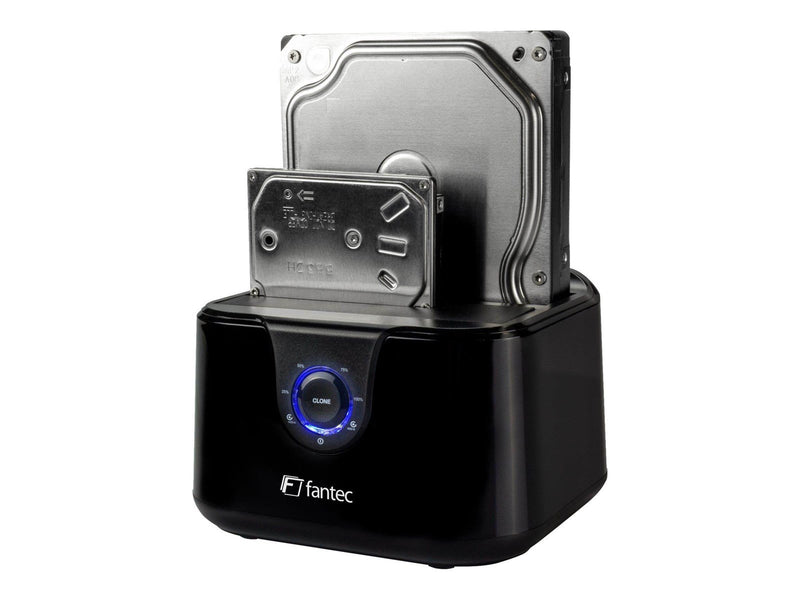 FANTEC DS-X2U3-Glanz - HDD / SSD docking station - SATA 6Gb/s - USB 3.0