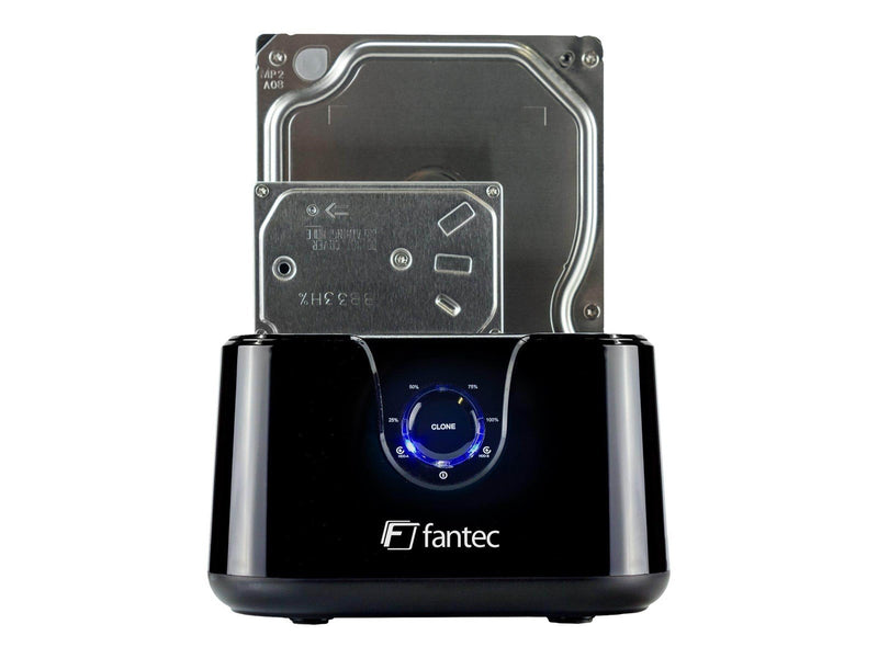 FANTEC DS-X2U3-Glanz - HDD / SSD docking station - SATA 6Gb/s - USB 3.0