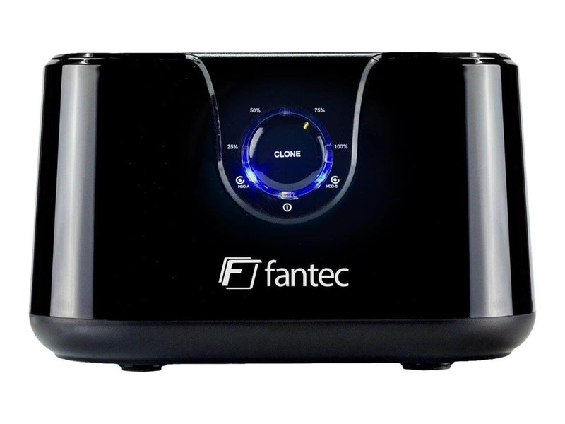 FANTEC DS-X2U3-Glanz - HDD / SSD docking station - SATA 6Gb/s - USB 3.0