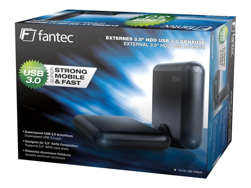 FANTEC DB-F35U3 - storage enclosure - SATA 6Gb/s - USB 3.0
