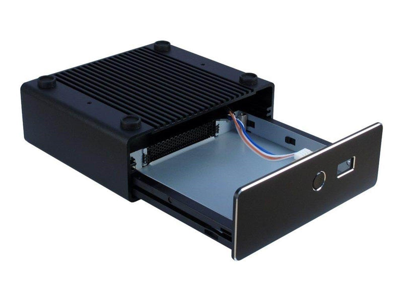 Inter-Tech IT-3900 NUC - Gehäuse - Ultra small form factor - Schwarz