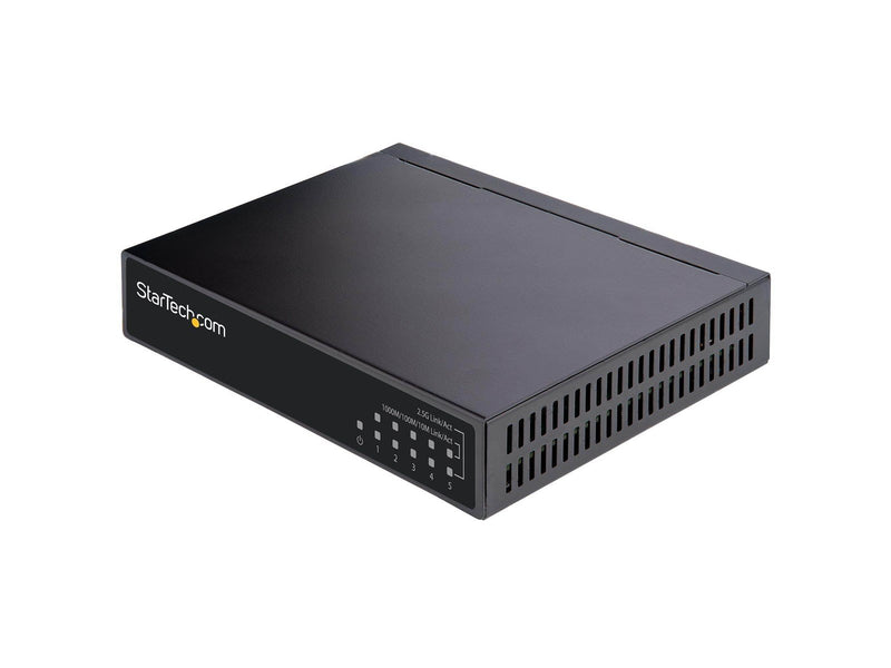 StarTech.com Unmanaged 2.5G Switch 5 Port Gigabit Switch