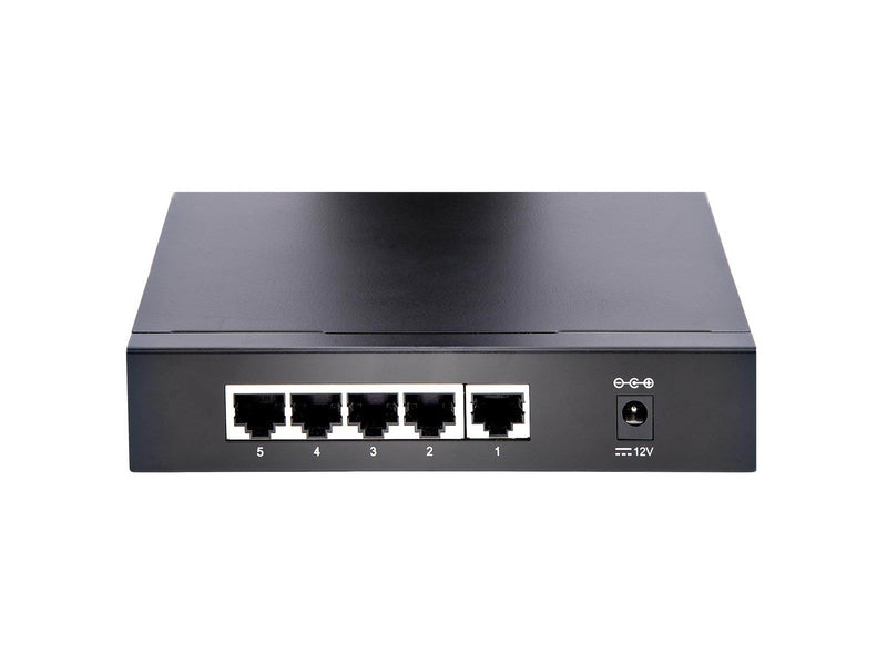 StarTech.com Unmanaged 2.5G Switch 5 Port Gigabit Switch
