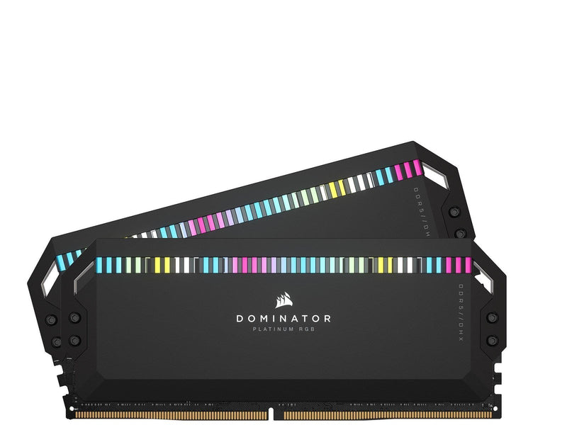 Corsair Dominator Platinum RGB DDR5-5600 - 64GB - CL40 - Dual Channel (2 pcs) - Intel XMP - Schwarz mit RGB