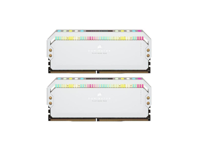 Corsair Dominator Platinum RGB DDR5-5600 - 64GB - CL40 - Dual Channel (2 pcs) - Intel XMP - Weiß mit RGB
