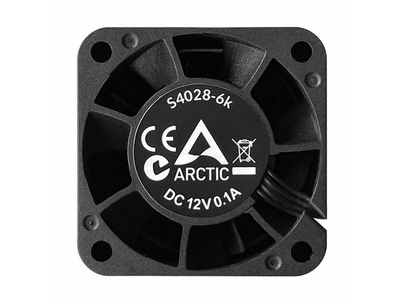 Arctic Server Fan S4028-6K - Gehäuselüfter - 40mm - Schwarz