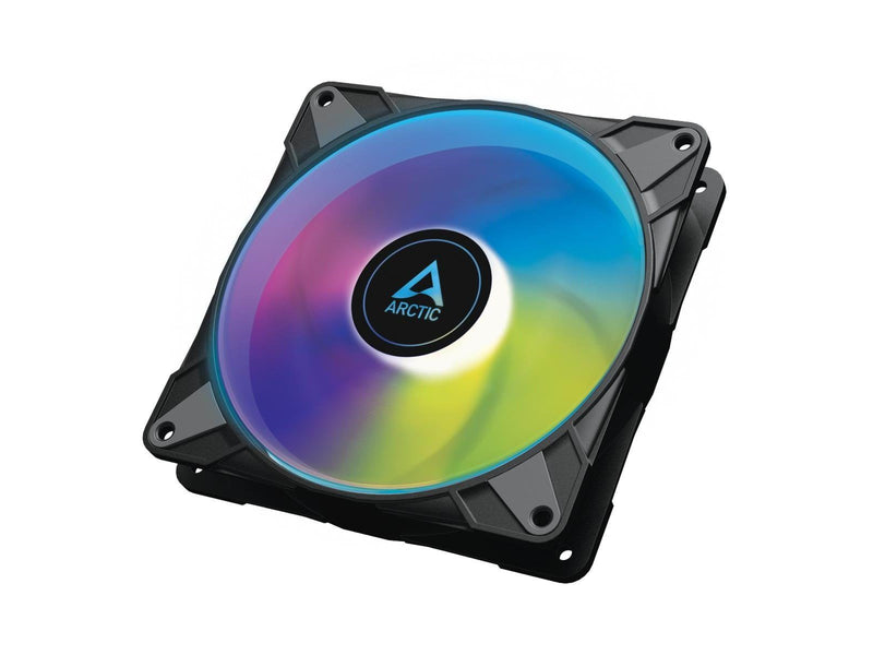Arctic P14 PWM PST A-RGB - Black - Gehäuselüfter - 140mm - Schwarz mit RGB LED - 23 dBA