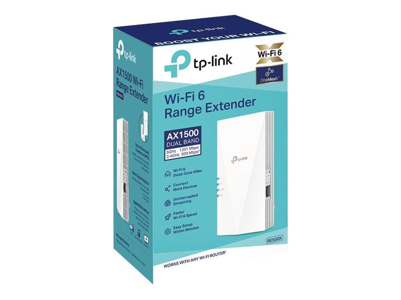 TP-Link RE500X AX1500 Wi-Fi 6 Range Extender
