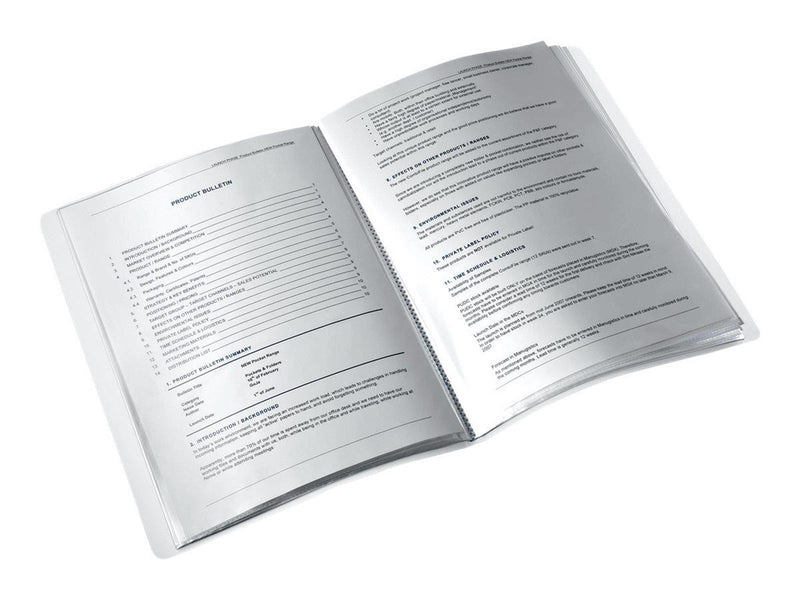 Leitz  WOW Sichtbuch Schwarz