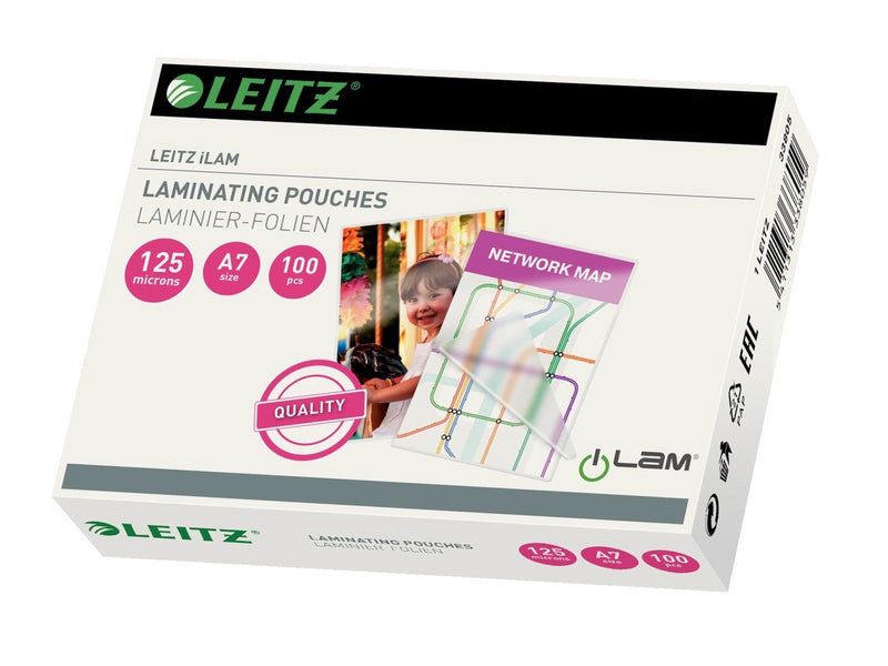 Leitz iLAM Heißlaminierfolien A7, 125 mic