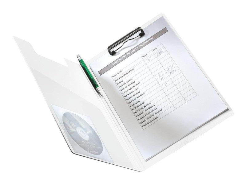 Leitz  WOW Klemm-Mappe Blau