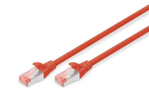 DIGITUS Patch-Kabel RJ-45 (M) zu RJ-45 (M) 2m Kupfer S/FTP Cat 6 rot (DK-1644-020/R)