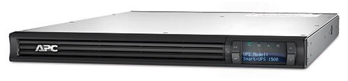 APC Smart-UPS 1500VA, LCD RM 1HE, 230V (SMT1500RMI1U)