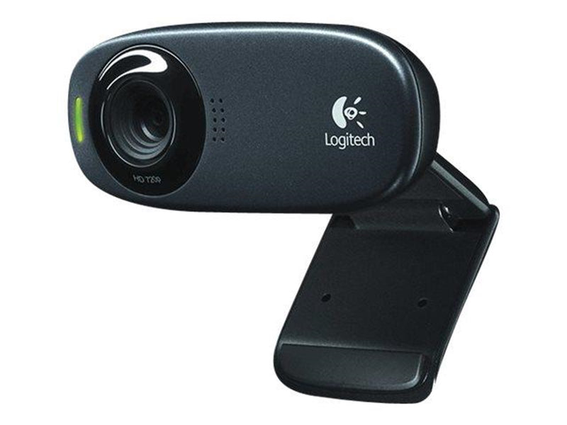 Logitech C310 HD Webcam Refresh - Black