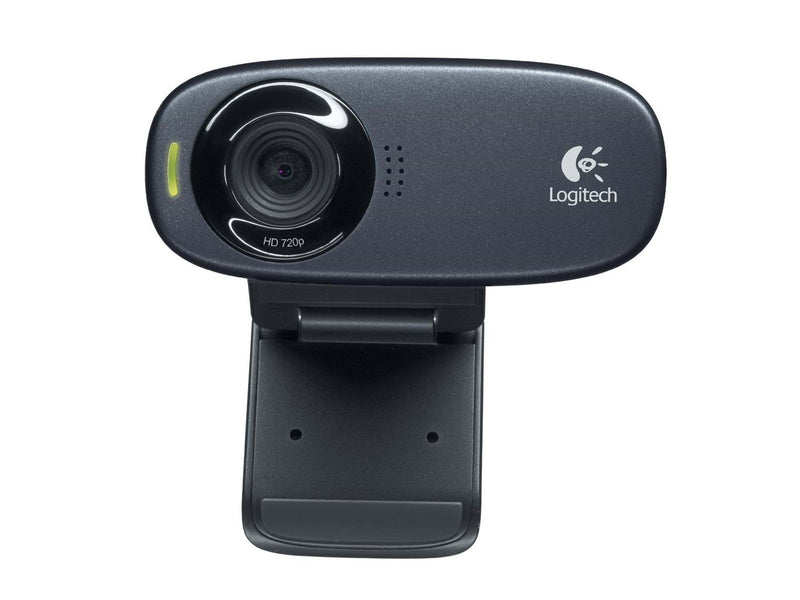 Logitech C310 HD Webcam Refresh - Black