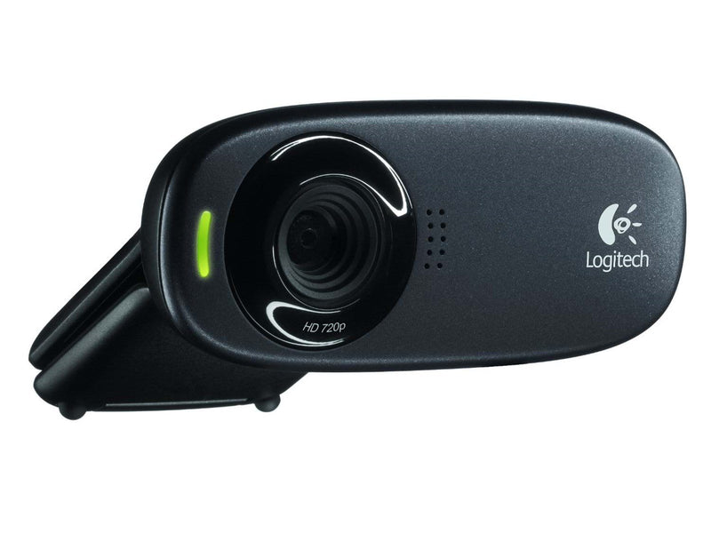 Logitech C310 HD Webcam Refresh - Black