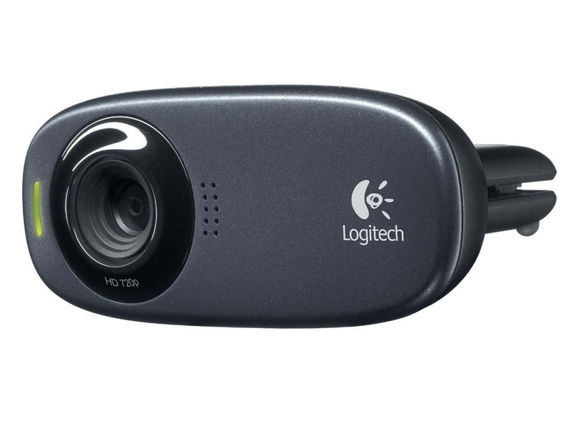 Logitech C310 HD Webcam Refresh - Black