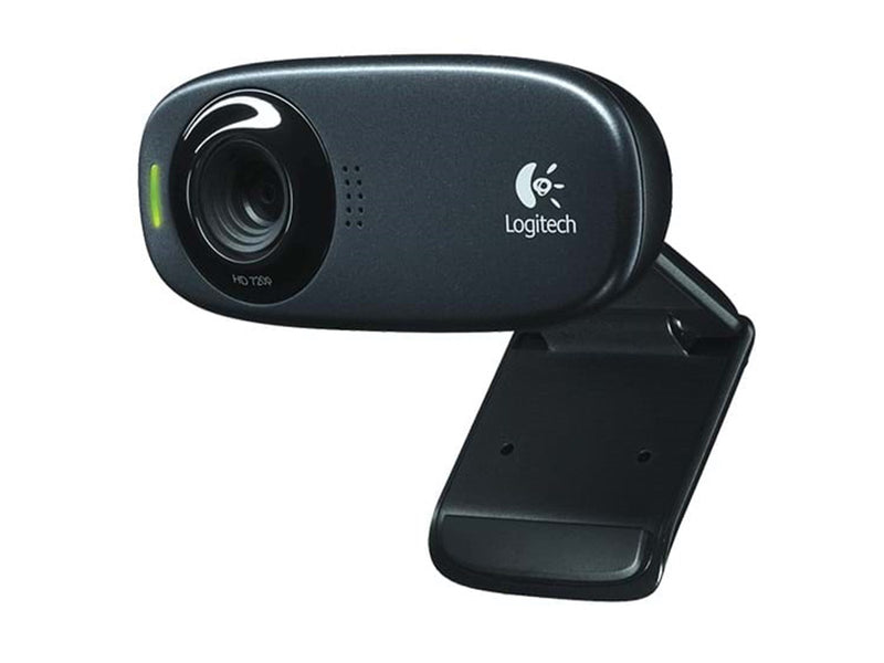 Logitech C310 HD Webcam Refresh - Black