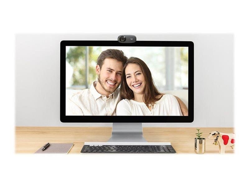 Logitech C310 HD Webcam Refresh - Black
