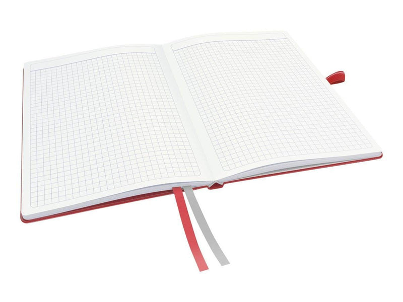 Leitz  Complete Notizbuch A5 kariert mit festem Einband Rot