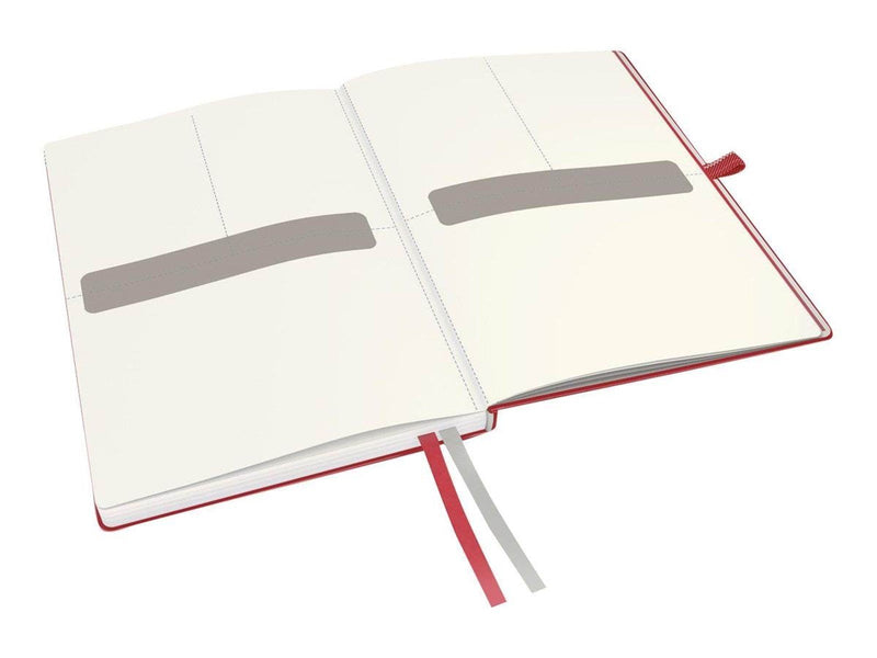 Leitz  Complete Notizbuch A5 kariert mit festem Einband Rot