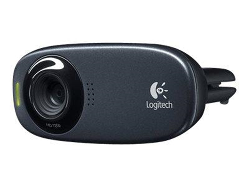 Logitech C310 HD Webcam Refresh - Black
