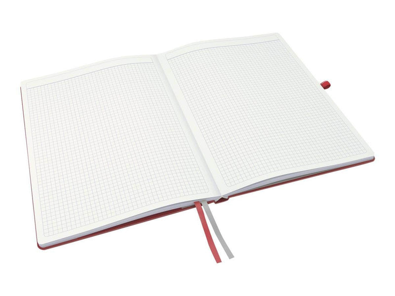 Leitz  Complete Notizbuch A4 kariert mit festem Einband Rot