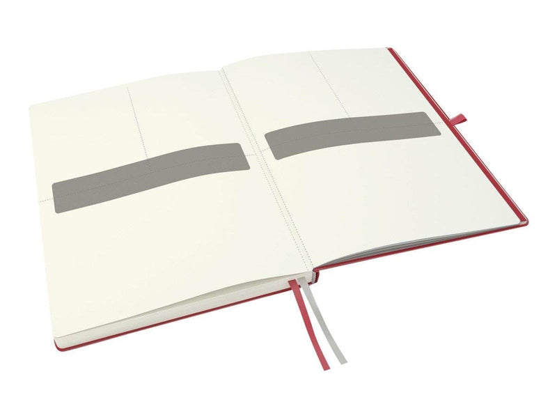 Leitz  Complete Notizbuch A4 kariert mit festem Einband Rot