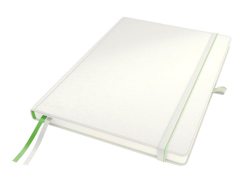 Leitz  Complete Notizbuch A4 kariert mit festem Einband Weiß