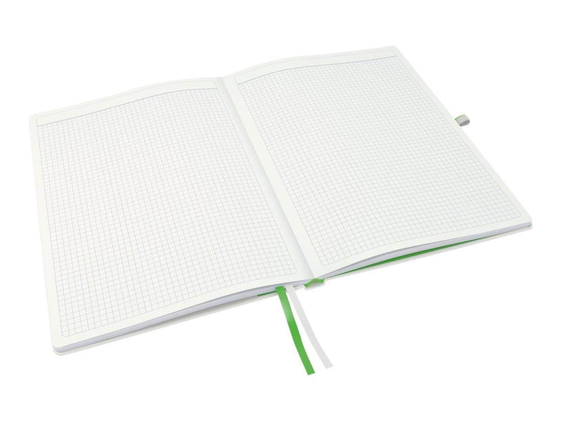 Leitz  Complete Notizbuch A4 kariert mit festem Einband Weiß