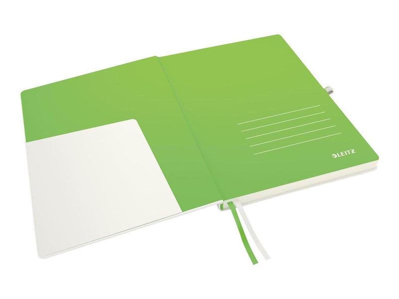 Leitz  Complete Notizbuch A4 kariert mit festem Einband Weiß