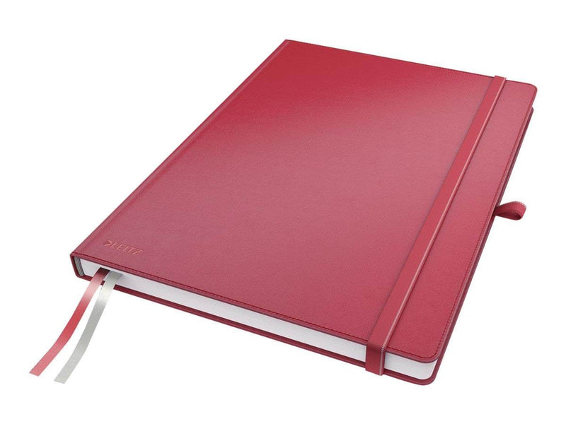 Leitz  Complete Notizbuch A4 liniert mit festem Einband Rot