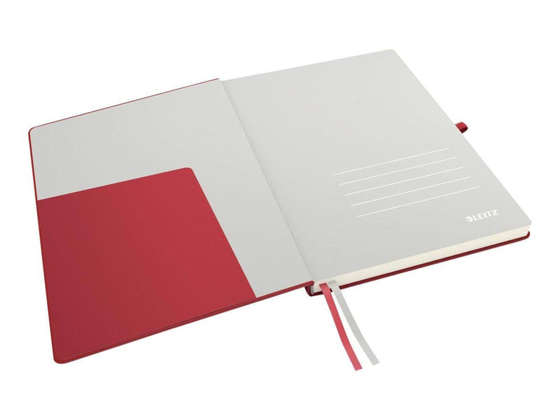Leitz  Complete Notizbuch A4 liniert mit festem Einband Rot