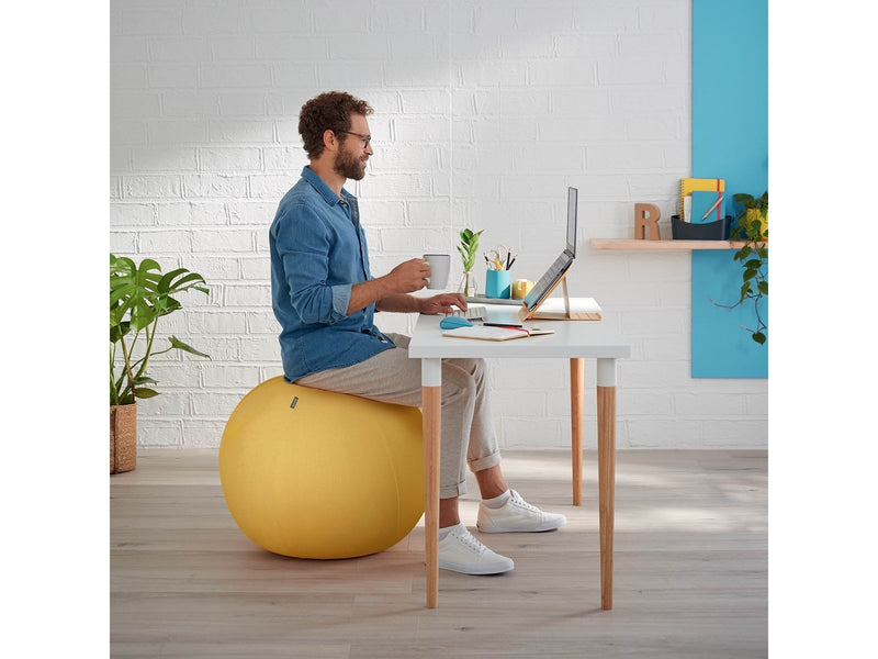 Leitz  Ergo Cosy Active Sitzball für aktives Sitzen Warmes Gelb