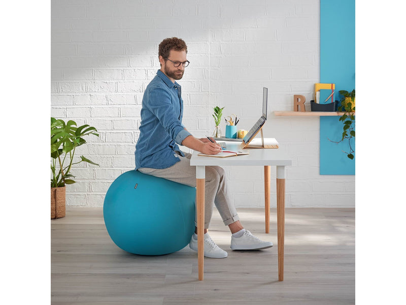 Leitz  Ergo Cosy Active Sitzball für aktives Sitzen Sanftes Blau