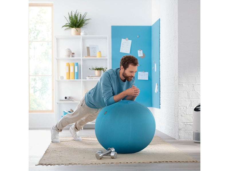 Leitz  Ergo Cosy Active Sitzball für aktives Sitzen Sanftes Blau