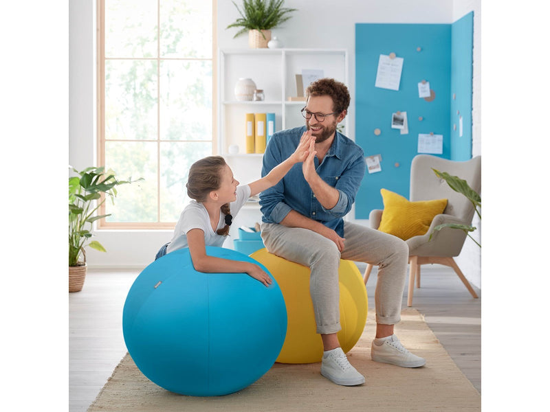 Leitz  Ergo Cosy Active Sitzball für aktives Sitzen Samtgrau