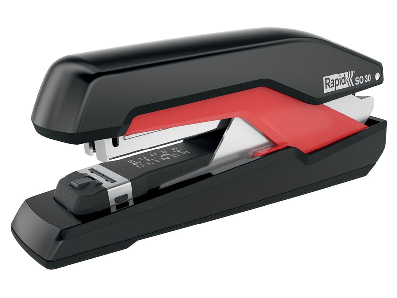 Rapid  Supreme Omnipress® Heftgerät SO30 Schwarz/Rot