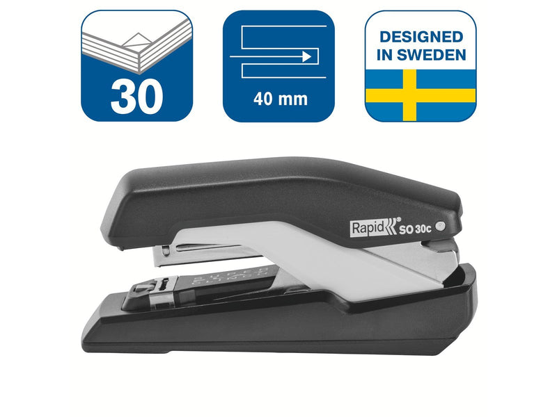 Rapid  Supreme Omnipress® Heftgerät SO30c Schwarz